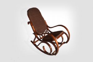 A1011-G  Rattan Antique rocking chair